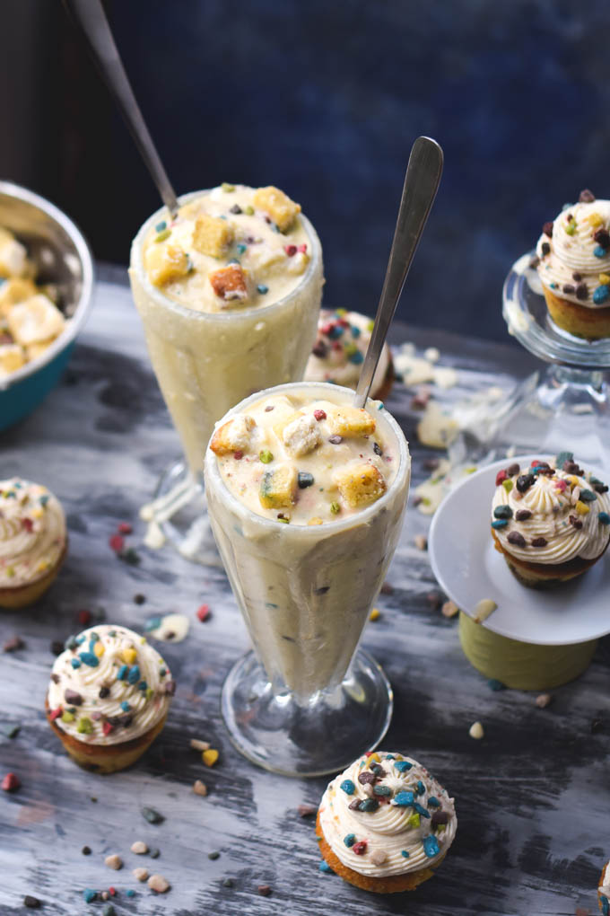 Funfetti Birthday Cake Batter Blizzards (FOOD PHOTO SHOOT) — Steemit